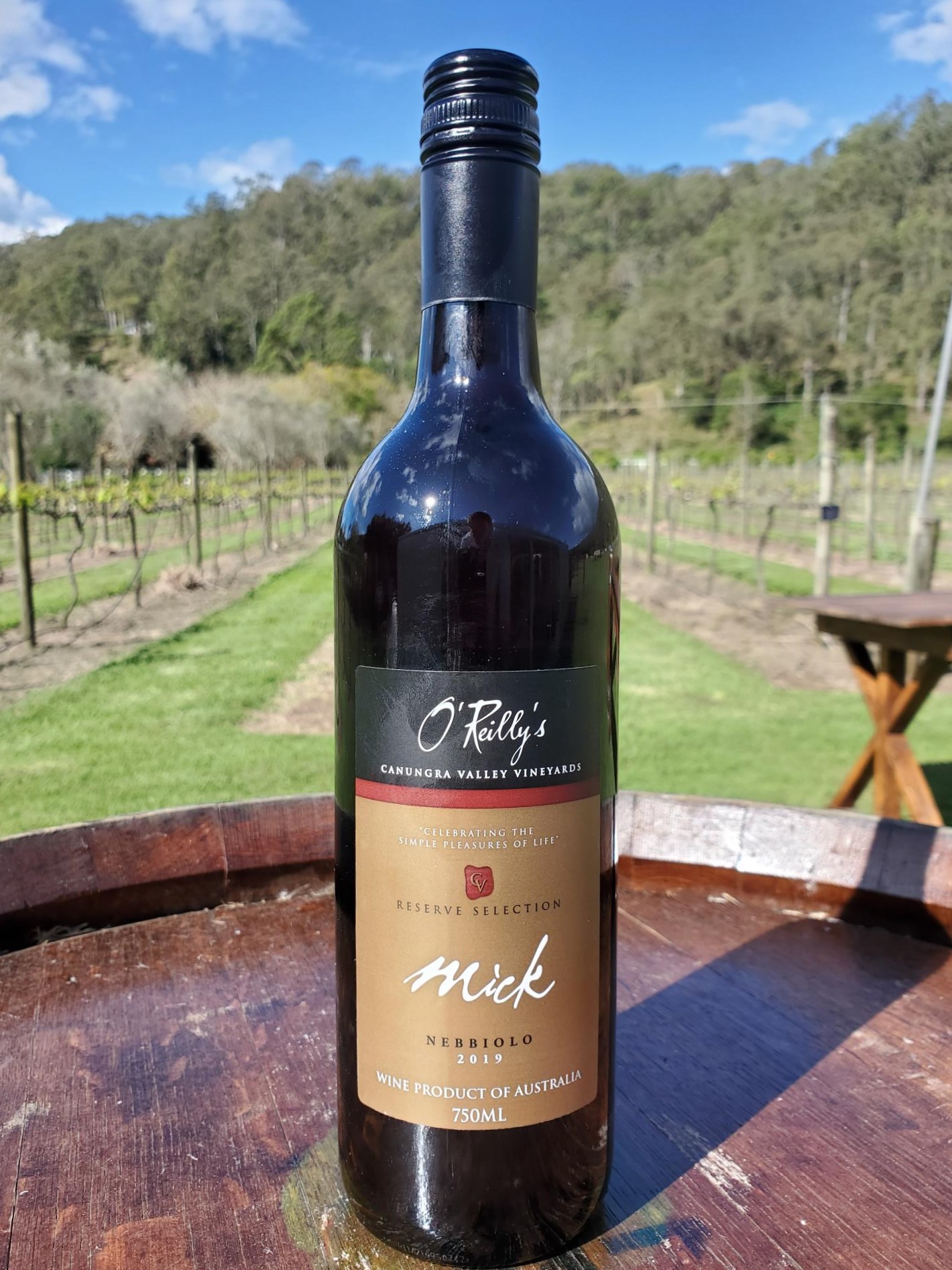 2019 Mick Reserve Nebbiolo – Crop and Skew